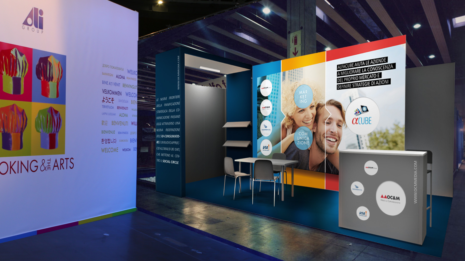 OCM Media & Comunicazione The stand